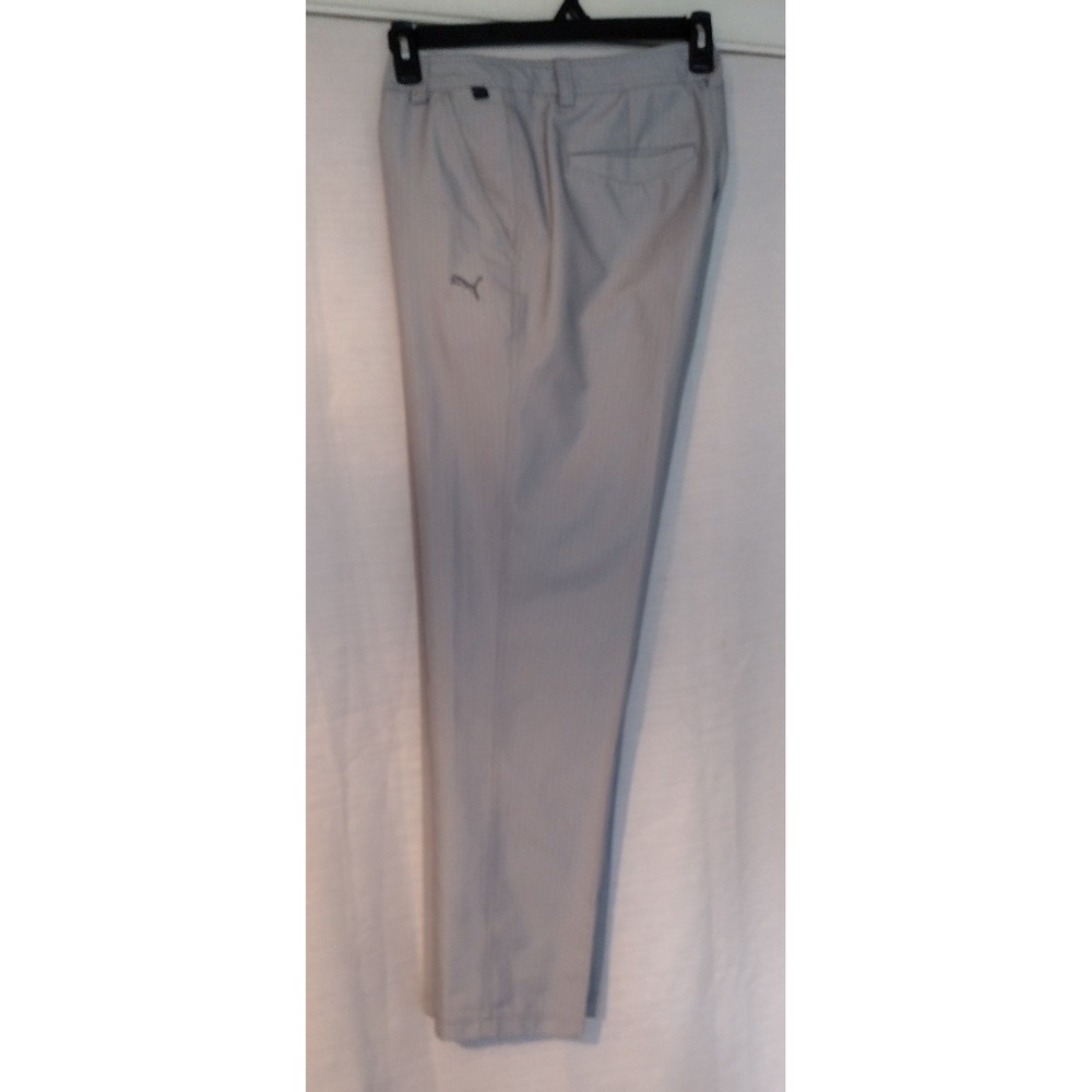 PUMA Golf x COBRA Men's Performance Pants Gray 36x32 Stretch Excellent